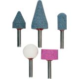 Slijpsteen Set - 5dlg - Kwb - Tuinieren/Klusgereedschap