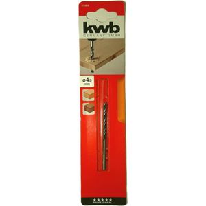 Houtspiraalboor - CV Staal - 4.0 mm - KWB