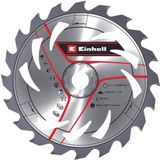 Origineel Einhell cirkelzaagblad 150x16 (zaagaccessoires, Ø 150 mm, opname 16 mm, 20 beperkte tanden, snijbreedte 1,6 mm, uitgerust met hardmetaal, voor accu-handcirkelzagen)