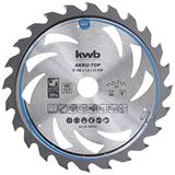 Kwb - Cirkelzaagblad - 165 mm - Hardmetaal - 24 Tanden