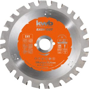 kwb Easy-Cut 585933 Cirkelzaagblad voor handcirkelzaag, 180 x 30 mm, 30 tanden, speciale wisseltanding, multifunctioneel zaagblad en nog veel meer. voor Bosch 1550