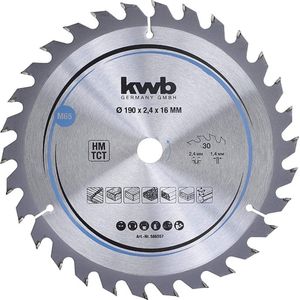 KWB Cirkelzaagblad M65 – 190x16mm (30 Tanden)