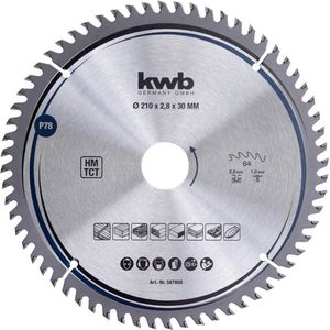 Kwb 587868 Hardmetaal-cirkelzaagblad 210 X 30 Mm 1 Stuk(s)