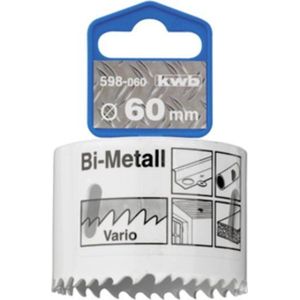 kwb 598070, Eins/Eine(r), Bohrer, Aluminium, Kupfer, Gipskarton, Kunststoff, Stahl, Holz, Weiß, Bimetallisch, Hochgeschwindigkeitsstahl (HSS), Kobalt-Legierung Schnellstahl (HSS-Co)