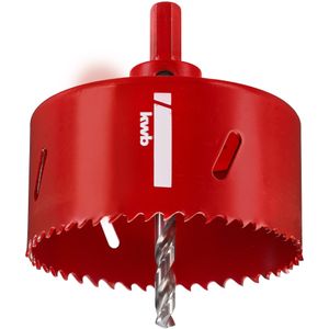 Bimetalen gatenzaag met schacht + boor Ø 83 mm
