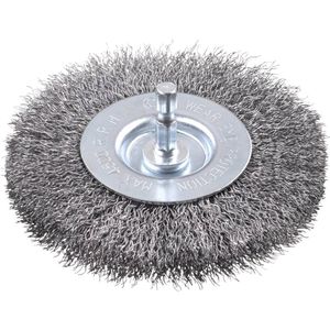 KWB - Schijfborstel - HSS-Staaldraad - Golvend - Voor Metaal en Steen