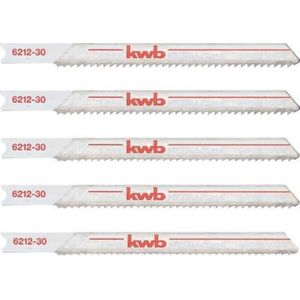 KWB decoupeerzaagblad - U schacht - Bi Metaal - Middel - Metaal en hout - Professional - 5 stuks
