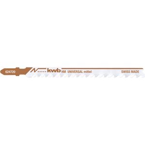 kwb 624720 Easy-Cut Longlife decoupeerzaagblad voor hout, metaal en kunststoffen, S20 nokken-/T-schacht, nagelfeest