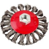 KWB kegelborstel Professional Agresso-Flex 100mm met M14 aansluiting.