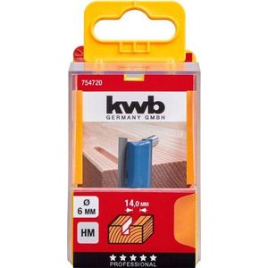 KWB - Profielfrees Schacht 8mm - HM - Vingerfrees - 14mm