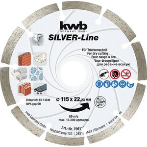kwb Kraftixx 796570 doorslijpschijf diameter 125 mm