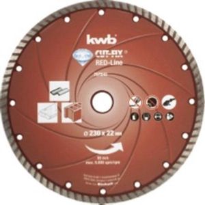 KWB CUT-FIX® Red-Line DIAMANT-doorslijpschijven | ø 230 mm - 797840 797840