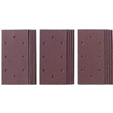 Set van 15 EINHELL schuurmiddelen voor trilschuurmachine - 187x93mm - Korrelgrootte 60-120-180 - 49817985