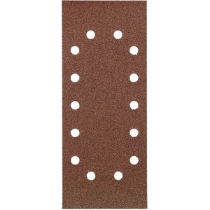 KWB 49818708 1/2 Orbitale schuurvellen (geslagen) - 115 mm x 280 mm x 80 korrel (pak van 10), set van 10 stuks