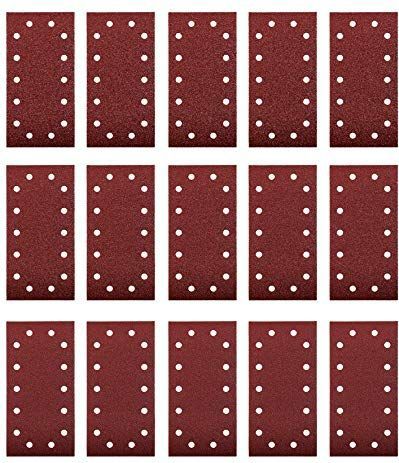 Einhell - 15-delig - Schuurpapier Set - 115 x 230 mm - Klittenbandhechting - Korrel 40, 80, 120