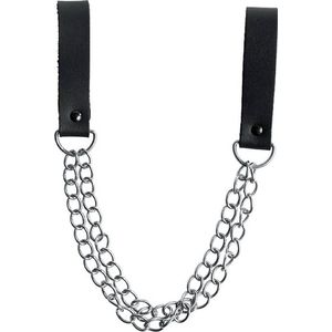 KWB - 49905910 - Hamerketting - Zwart - Met Leren Bandjes