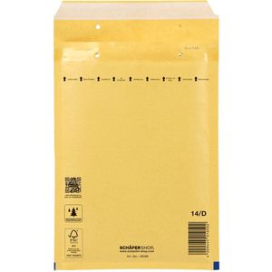 Schäfer Shop Pure Lichte luchtkussenenveloppen, goudgeel