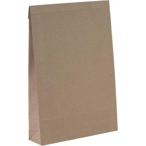 flexiPAK classic eco Doppelfixverschluss Faltentaschen DIN B4 natur