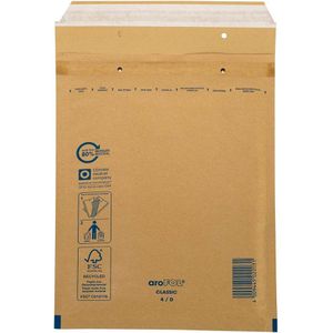 Bubbeltjes Enveloppen - Bruin - 18 x 26 cm - 1x Stuks - FSC Keurmerk