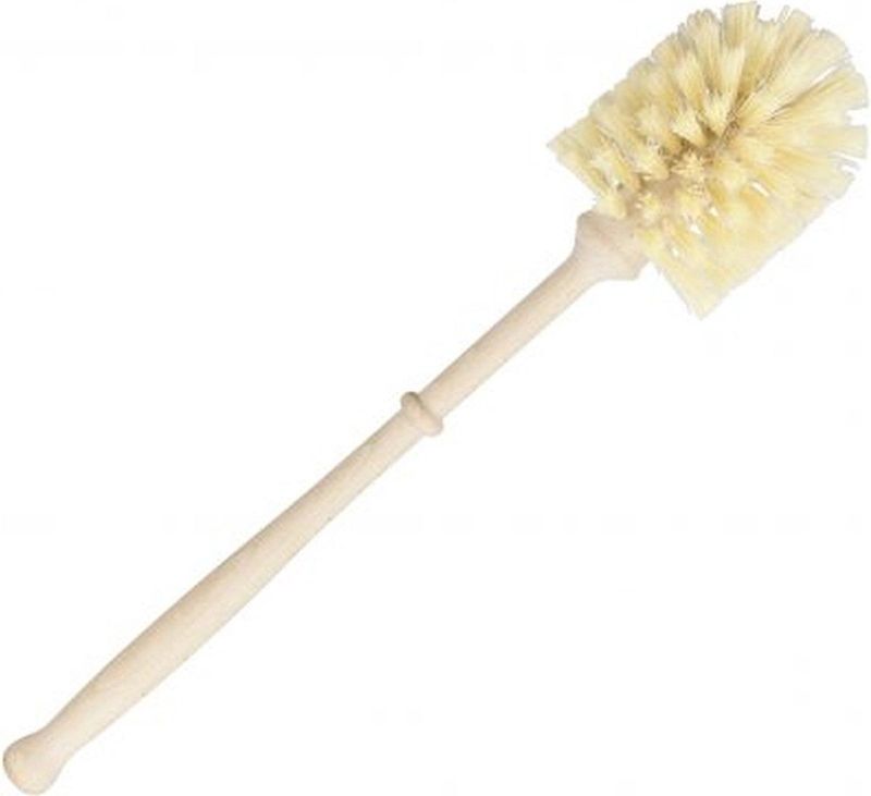 Croll & Denecke Toiletborstel – WC borstel – 100% Plasticvrij - Beukenhout & Tampico fiber – 40 cm