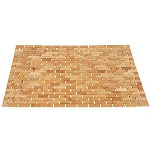 Badmat Bamboe - anti slip