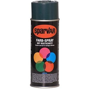 SparVar 6033006 lakspray RAL 3000 vuurrood, 750 ml zijdemat
