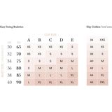 Bralette - Cream Tan - Licht Gewatteerd - Zonder Beugels - 77% Polyamide