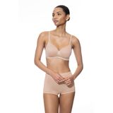 Bralette - Cream Tan - Licht Gewatteerd - Zonder Beugels - 77% Polyamide