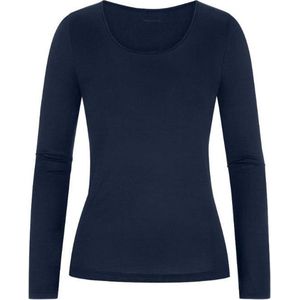 Mey - Emotion - T-shirt - Blauw - 50% Viscose, 46% Polyamide, 4% Elastaan