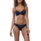 Mey - SERIE LUXURIOUS - Minislip - Night blue - Lage Heupmodel - Kant
