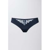 Mey - SERIE LUXURIOUS - Minislip - Night blue - Lage Heupmodel - Kant