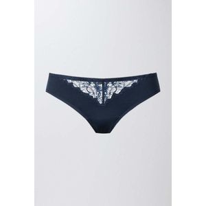 Mey - SERIE LUXURIOUS - Minislip - Night blue - Lage Heupmodel - Kant