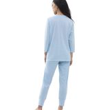 mey - Serie Emelie - 7/8-lange Pyjama - Dream Blue