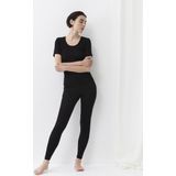 Mey - Shirt Korte Mouw - Zwart - Exquisite - Wol Zijde