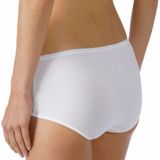 Mey ondergoed dames panty - heup slip Organisch katoen - Milieuvriendelijke dames midi ondergoed  - Wit