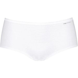 Ondergoed dames panty - heup slip Organisch katoen - Milieuvriendelijke dames midi ondergoed  - Wit