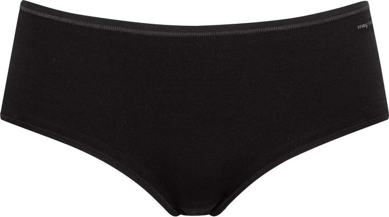 Superfine Organic - Panty - Zwart - Materiaalmix