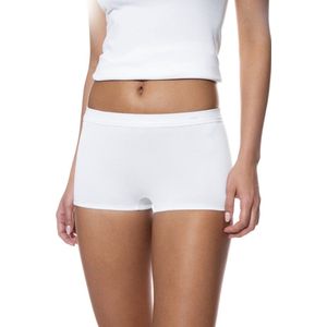 Mey - Emotion - Dames Boxershort - Wit - Naadloze Onderbroek