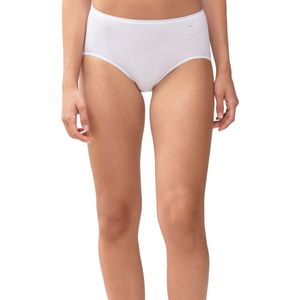 Dames - Taille Slip - Biologisch Katoen - Wit
