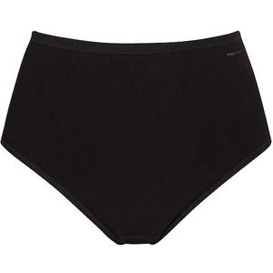Dames - Taille Slip - Onderbroek - Zwart - Biologisch Katoen