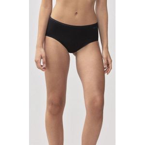Dames - Taille Slip - Onderbroek - Zwart - Biologisch Katoen