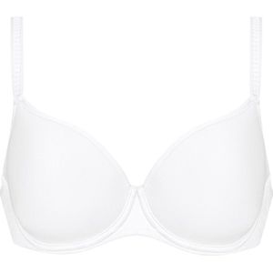 Spacer BH - Met beugel - Joan - 3 delige cup voor een goede ondersteuning - Naadloze cups - T-shirt bh  - Wit