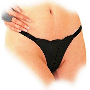 Ledapol - Knapper nobele echt lederen string rood - Gr. XL