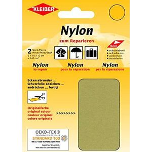 Kleiber Zelfklevende nylon patches, waterbestendig, beige