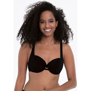 Rosa Faia - Hermine - Beugelbandeau Bikinitop - Zwart - Polyamide / Elastaan