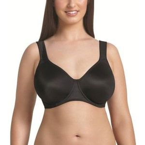 Rosa Faia - Twin BH - Zwart - Comfortabel - Licht Elastisch Materiaal