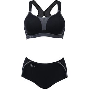 Anita - Dynamix Star - Sport Bh - Zwart - Polyester/Polyamide/Elastaan/Polyurethaan