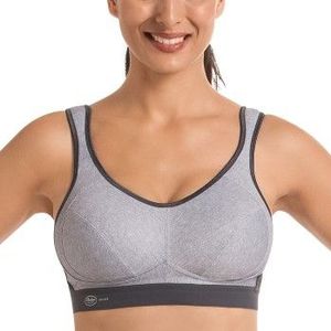ANITA Active Extreme Control 5527 Sportbeha zonder beugel, Hei Grijs, 90J