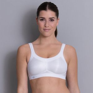 Anita - Momentum - Sport bh - Wit - Naadloos, Ademend, 70% Polyester