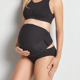 Anita dames babybelt buikband, zwart 001), L